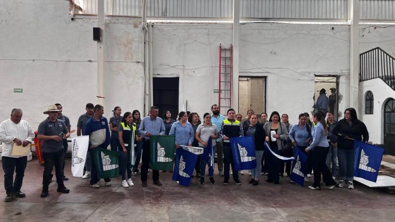 Inician trabajos de construcción y rehabilitación de baños públicos en Churintzio